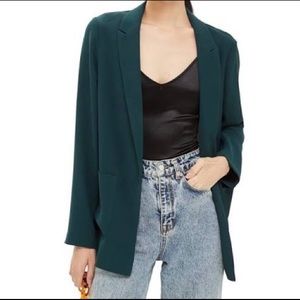Topshop loose blazer, size 8